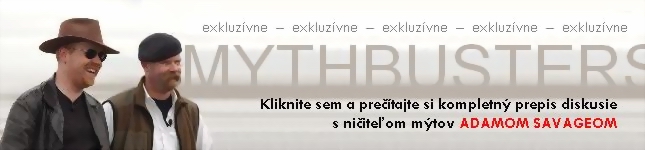 Ničitelia m&yacute;tov exkluz&iacute;vne