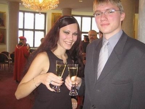 Akademick&aacute; pochvala rektora UK – Božena "Boba" Baluchov&aacute;, Ivan Krasko (16. 11. 2006)